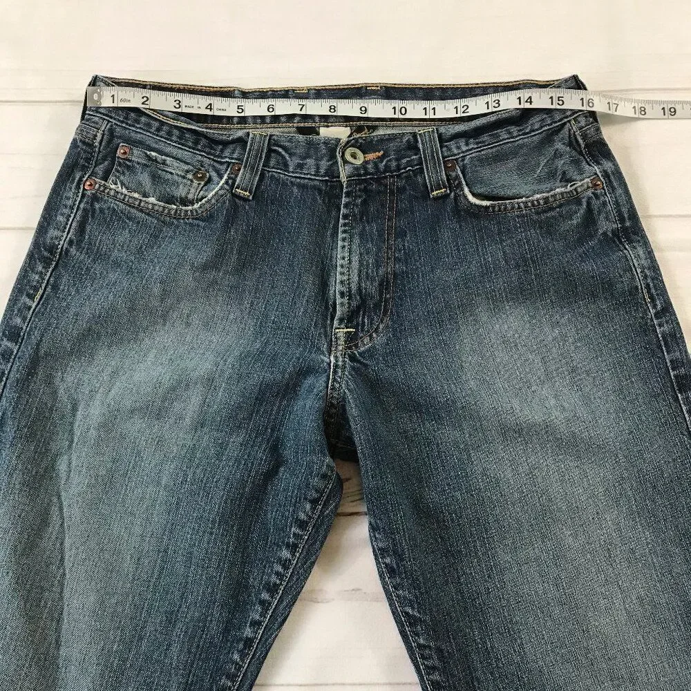 Lucky Brand Gene Montesano Men Size 31 Long Inseam Straight Leg Jeans